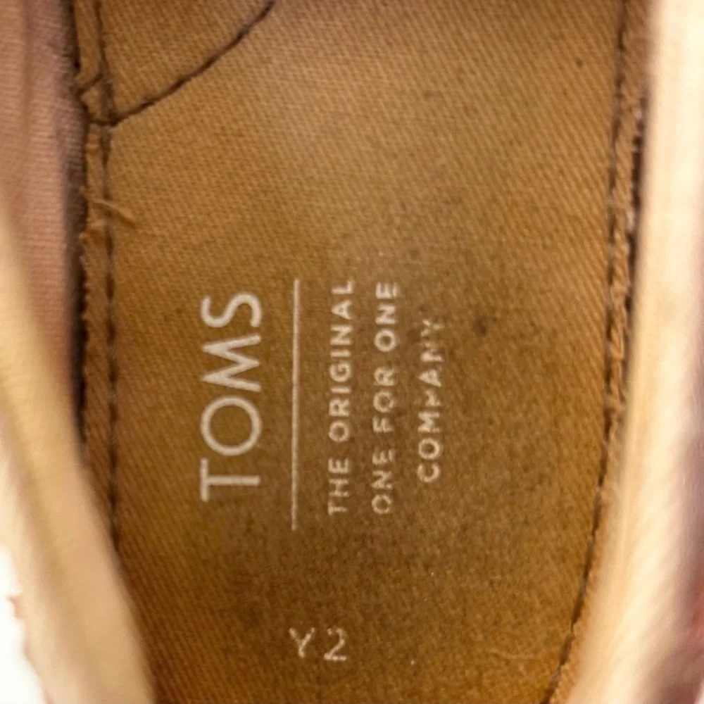 TOMS Metallic Slip-On Shoes